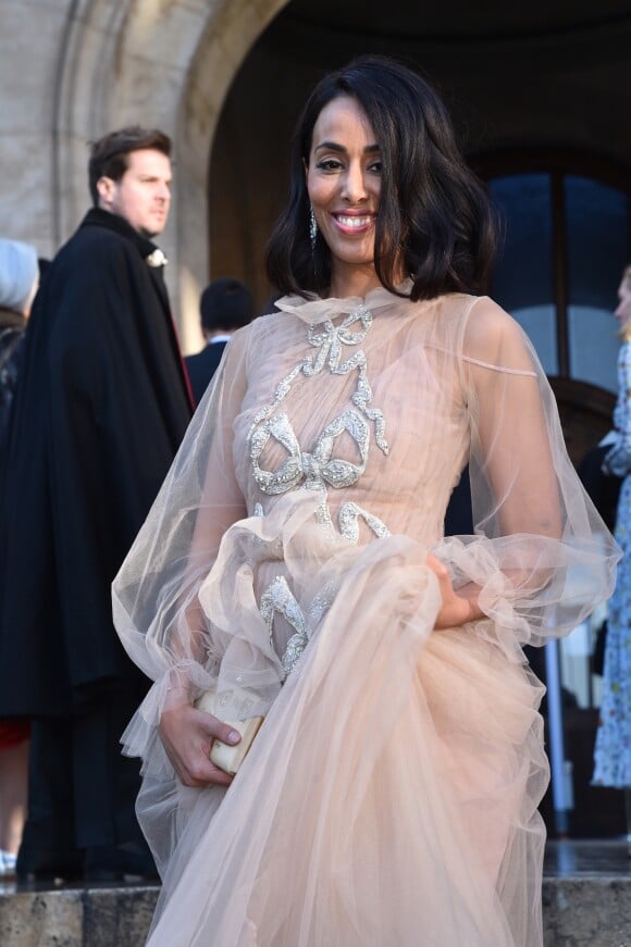 Monia Kashmire arrive au gala du 350ème anniversaire de l'Opéra Garnier à Paris, France, le 8 mai 2019. © Giancarlo Gorassini/Bestimage