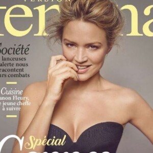 Virginie Efira en couverture de "Version Femina", numéro du 12 mai 2019.