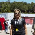 Manuel Valls et sa compagne Susana Gallardo au Grand Prix d'Espagne sur le circuit de Barcelone-Catalogne à Barcelone, Espagne, le 12 mai 2019.