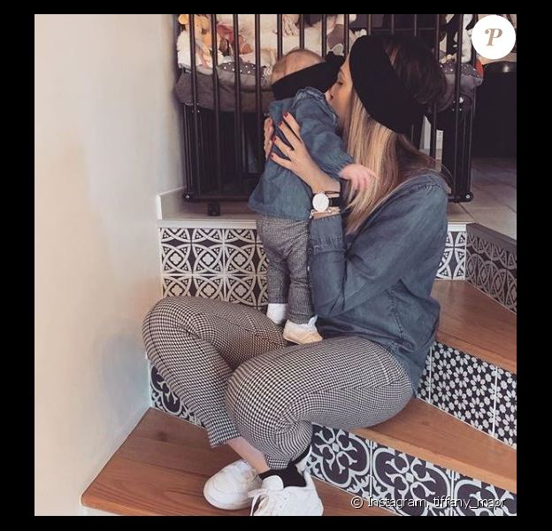 Tiffany de "Mariés au premier regard" et sa fille Romy - Instagram, 20 janvier 2019