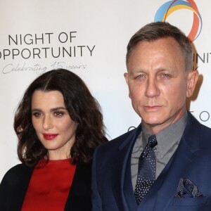 Daniel Craig et sa femme Rachel Weisz à la 11ème soirée annuelle Opportunity Network à New York, le 9 avril 2018