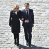 Brigitte et Emmanuel Macron : Gravité et recueillement pour deux héros français