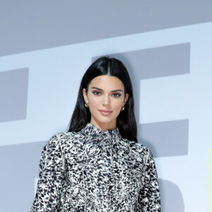 Kendall Jenner assiste à la soirée de lancement de la collection LGP de Longchamp au grand magasin Galeries Lafayette Champs-Élysées. Paris, le 14 mai 2019.