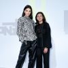 Kendall Jenner et Sophie Delafontaine assistent à la soirée de lancement de la collection LGP de Longchamp au grand magasin Galeries Lafayette Champs-Élysées. Paris, le 14 mai 2019.