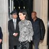 Kendall Jenner quitte l'hôtel George V à Paris le 14 mai 2019.