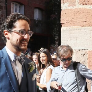 Ségolène Royal - Mariage de Thomas Hollande et de la journaliste Emilie Broussouloux à la mairie à Meyssac en Corrèze près de Brive, ville d'Emilie. Le 8 Septembre 2018. © Patrick Bernard-Guillaume Collet / Bestimage