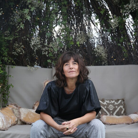 Exclusif - Romane Bohringer pose sur la terrasse du 3.14 lors du 72ème Festival International du Film de Cannes le 15 Mai 2019. © Sébastien Botella / Nice Matin / Bestimage