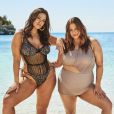 Ashley Graham et sa soeur Abigail figurent sur la nouvelle campagne publicitaire de Swimsuits For All. Mai 2019.