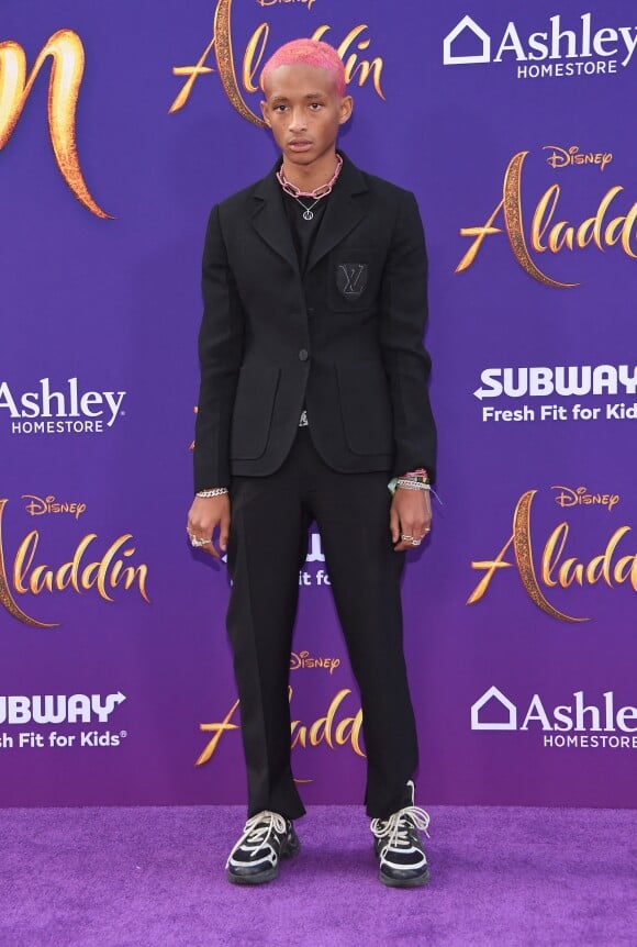 Jaden Smith lors de l'avant-première du film Aladdin à Los Angeles le 21 mai 2019