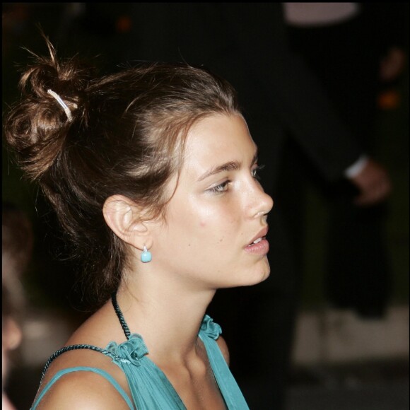 Charlotte Casiraghi lors de la cérémonie de l'avènement de S.A.S, le 21 juillet 2005 à Monaco.