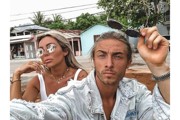 Fidji et Dylan de "La Villa" en République Dominicaine - Instagram, 1er mai 2019