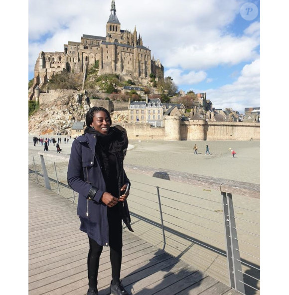Béatrice de "Koh-Lanta" au Mont Saint-Michel - Instagram, 16 mars 2019