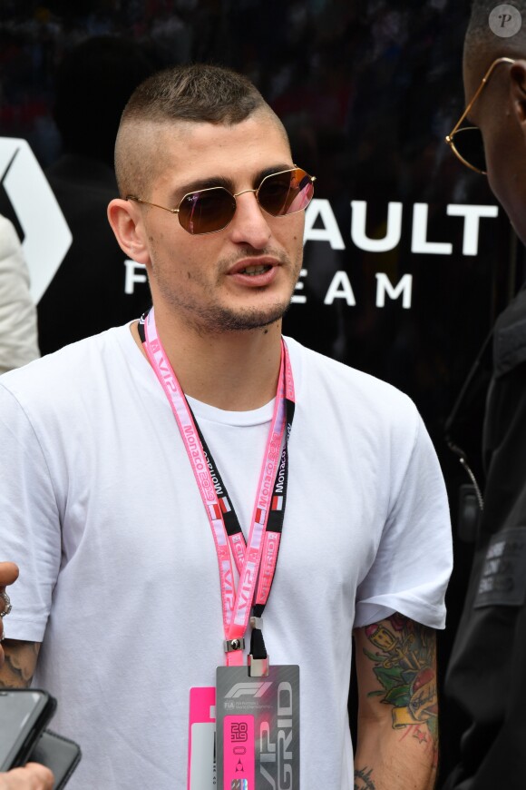 Marco Verratti - People avant le départ du 77 ème Grand Prix de Formule 1 de Monaco le 26 Mai 2019.