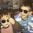  Tommaso et Andrea, les deux fils de Marco Verratti et  Laura Zazzara. Instagram, le 9 décembre 2018.   