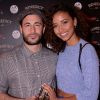 Exclusif - Flora Coquerel (Miss France 2014) et son compagnon Ugo Ciulla lors de la soirée du 10ème anniversaire du restaurant Schwartz's Deli au 7 Avenue d'Eylau dans le 16ème arrondissement de Paris le 27 mai 2019. © Rachid Bellak/Bestimage