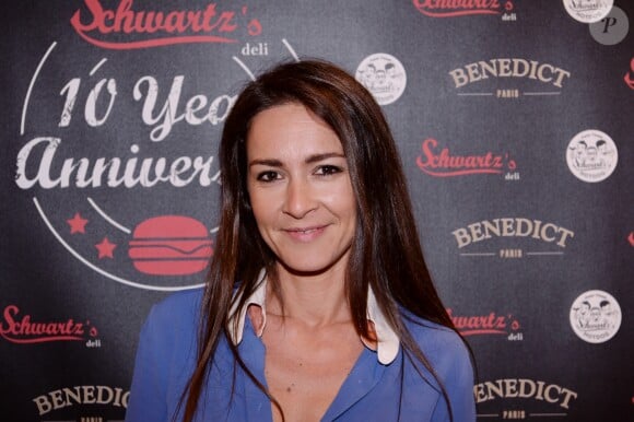 Exclusif - Emmanuelle Boidron lors de la soirée du 10ème anniversaire du restaurant Schwartz's Deli au 7 Avenue d'Eylau dans le 16ème arrondissement de Paris le 27 mai 2019. © Rachid Bellak/Bestimage