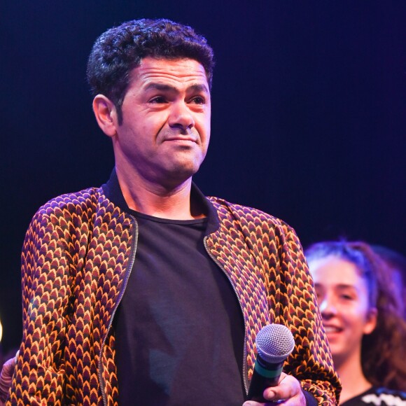 Jamel Debbouze - Finale du 9e Trophée d'Impro Culture & Diversité, au Théâtre de la Madeleine Paris le 27 mai 2019. © Coadic Guirec / Bestimage