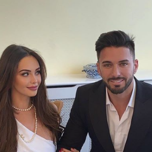 La divine Nabilla et Thomas Vergara, le jour de leur mariage à Londres le 7 mai 2019.