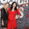 Rachael Taylor et Krysten Ritter enceinte à l'avant-première de la saison 3 de "Jessica Jones" à The Arclight dans le quartier de Hollywood à Los Angeles, le 28 mai 2019.