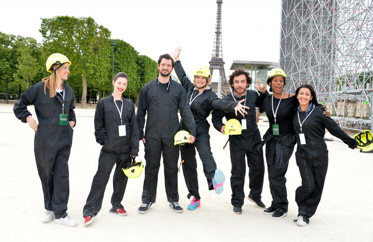 Photo : France Pierron, Dorcas Coppin, Monsieur Poulpe, Mary Patrux