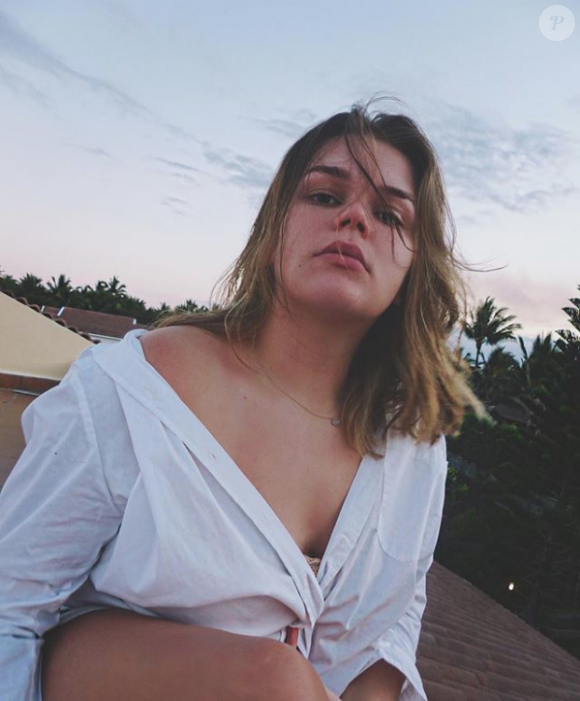 Camille Gottlieb lors de ses vacances à l'île Maurice fin octobre - début novembre 2018, photo issue de son compte Instagram.