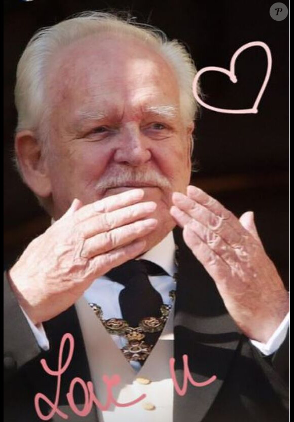 Camille Gottlieb poste un hommage émouvant à son grand père le Prince Rainier le 31 mai 2019.