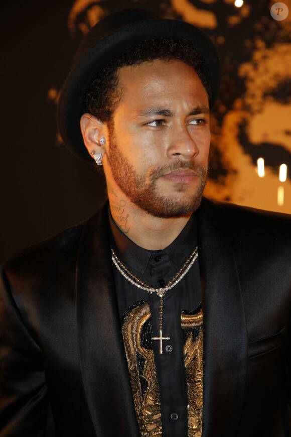 Neymar Jr. lors de la soirée de lancement du parfum "Spirit of the Brave" à la Salle Wagram à Paris, France, le 21 mai 2019. Neymar est l'ambassadeur pour la marque de parfum Diesel. © Marc Ausset-Lacroix/Bestimage
