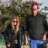 Josh Duhamel retrouve son ex Fergie pour passer la journée avec son fils Axl dans un parc de neige artificiel à Los Angeles. Le 23 février 2019