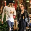 Exclusif - Emma Watson et Cole Cook (frère d'Alicia Keys) quittent le restaurant "The Spotted Pig" à New York, le 21 mai 2019.