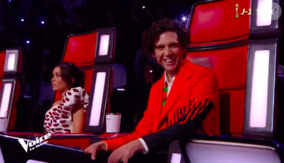 Whitney, Team Mika, lors de la finale de "The Voice 8" le 6 juin 2019.