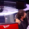 Pierre Danaë et Patrick Bruel lors de la finale de "The Voice 8" sur TF1, le 6 juin 2019.