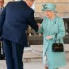 La reine Elizabeth II et Donald Trump au palais de Buckingham à Londres le 3 juin 2019