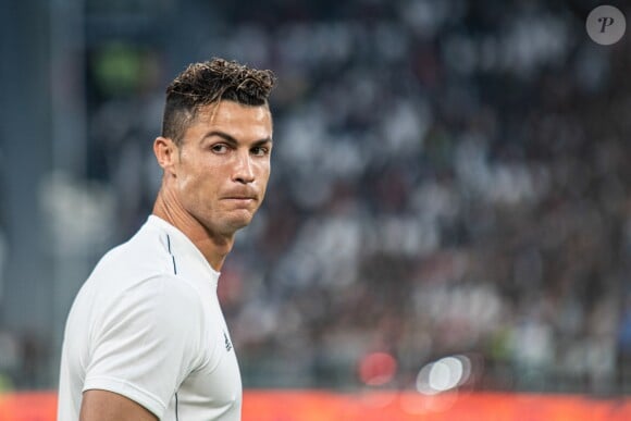 Cristiano Ronaldo - Match de football caritatif "Match du Coeur" au stade Allianz à Turin. Le 27 mai 2019.