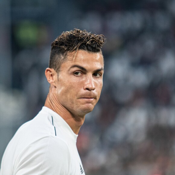 Cristiano Ronaldo - Match de football caritatif "Match du Coeur" au stade Allianz à Turin. Le 27 mai 2019.