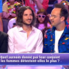 Xavier, Michaël Youn et Jarry lors du "Combat des Maîtres" sur prime-time sur TF1.