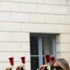 Melania Trump, la première dame Brigitte Macron - 75ème anniversaire du débarquement - Entretien entre le président Donald Trump et le président Emmanuel Macron à la préfecture de Caen le 6 juin 2019. © Eliot Blondet / pool / Bestimage