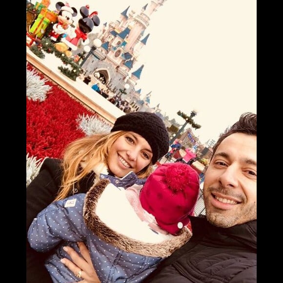 Laetitia Milot à Disney avec sa fille Lyana et Badri - Instagram, 17 décembre 2018