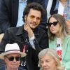 Amir Haddad et son épouse Lital -dans les tribunes des internationaux de France de tennis de Roland-Garros à Paris, France, le 9 juin 2019. © Jacovides-Moreau/Bestimage