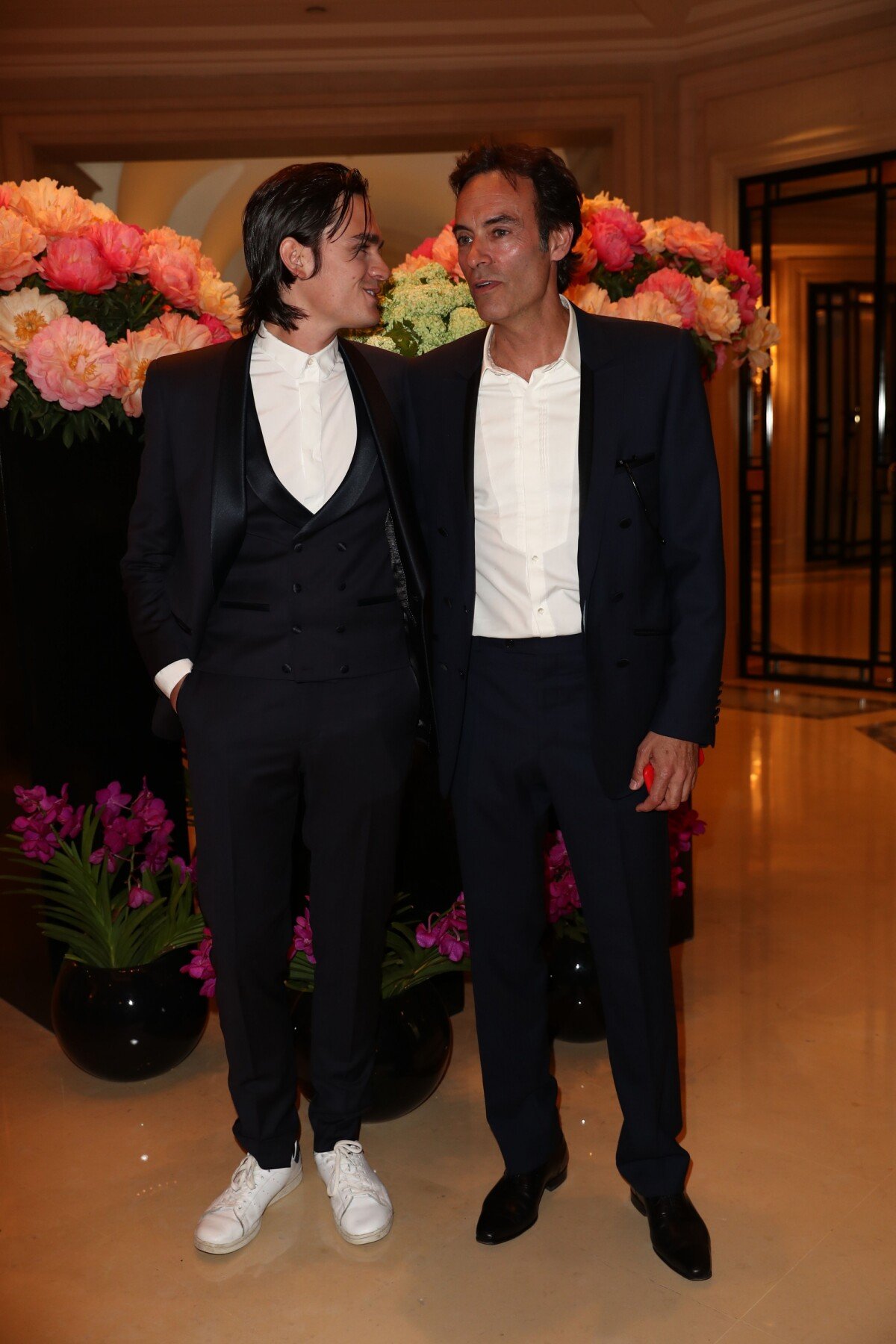 Photo : Exclusif - Anthony Delon Avec Son Frère Alain-Fabien Delon Au ...