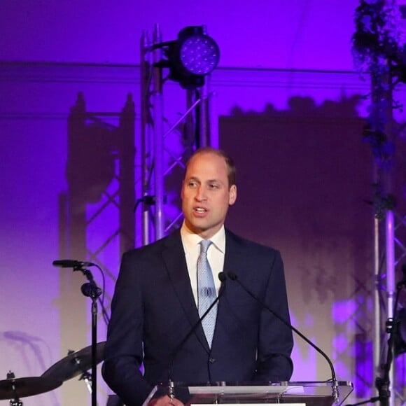 Le prince William lors du dîner de gala du 25e anniversaire de l'association Child Bereavement UK, le 10 juin 2019 à Londres.