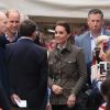 Kate Middleton, duchesse de Cambridge, et le prince William en visite à Keswick dans le comté de Cumbria dans le nord de l'Angleterre, le 11 juin 2019.