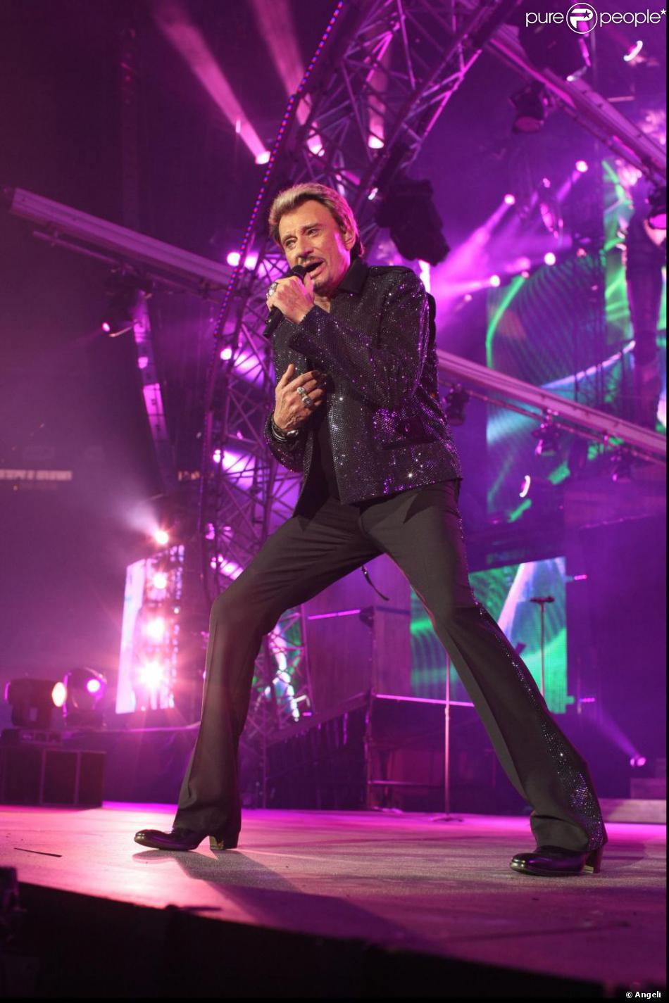 La Tournee 66 Tour De Johnny Hallyday Au Stade De France Le 31 Mai 2009 Purepeople