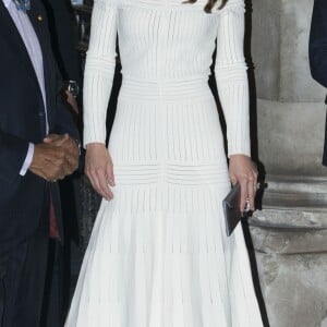 Kate Middleton, duchesse de Cambridge, lors du dîner de gala "Action on Addiction" à Londres, le 12 juin 2019.