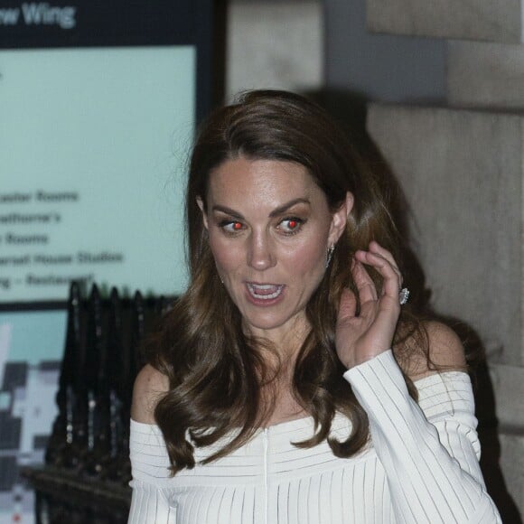 Kate Middleton, duchesse de Cambridge, lors du dîner de gala "Action on Addiction" à Londres, le 12 juin 2019.