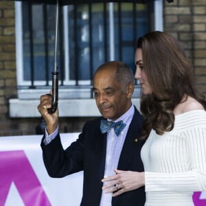 Kate Middleton, duchesse de Cambridge, lors du dîner de gala "Action on Addiction" à Londres, le 12 juin 2019.