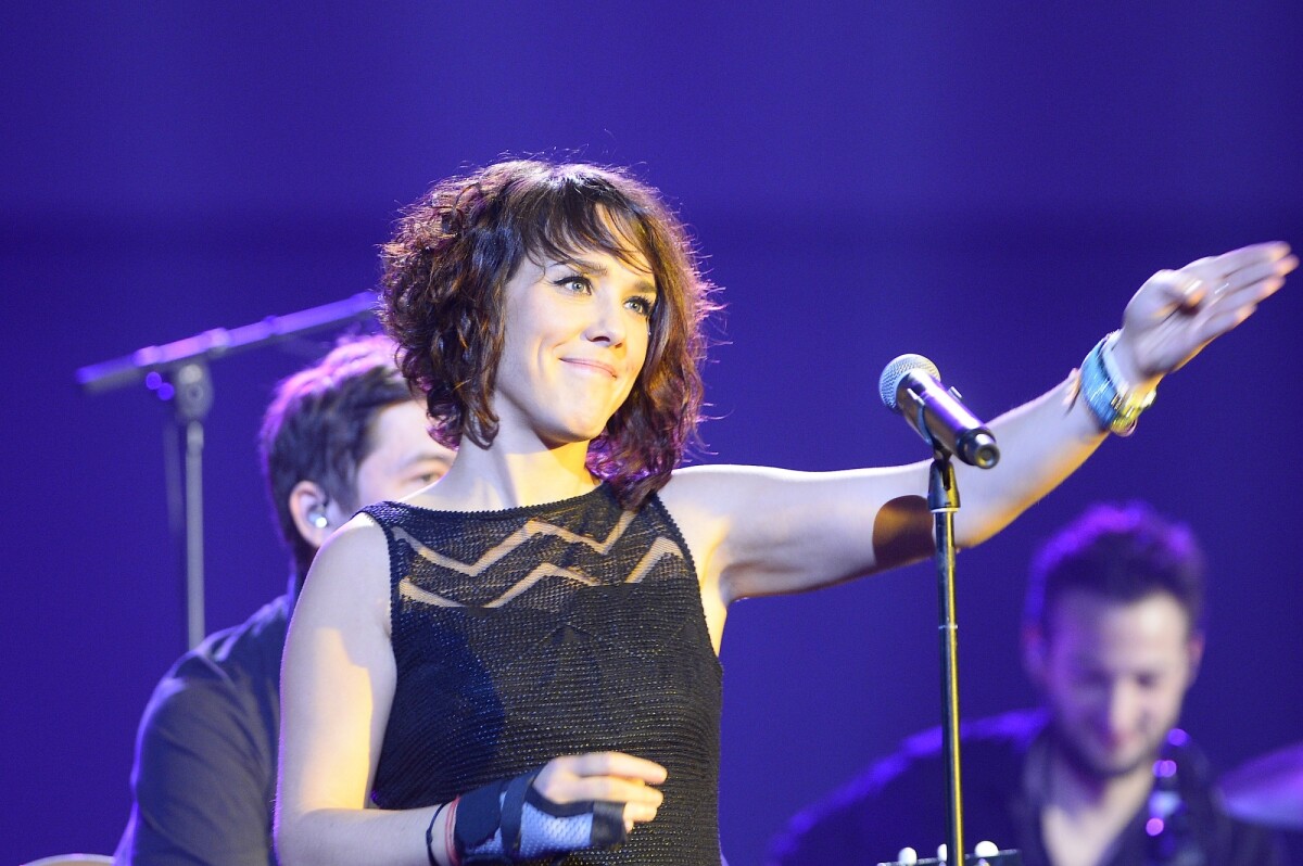 Photo : Zaz - Cérémonie des 31 èmes Victoires de la Musique au Zénith de  Paris le 12 février 2016 © Guirec Coadic / Bestimage - Purepeople