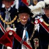 Mary Peters le 17 juin 2019 au château de Windsor lors des cérémonies de l'ordre de la Jarretière, qui compte le roi Felipe VI d'Espagne et le roi Willem-Alexander des Pays-Bas comme nouveaux chevaliers "étrangers" (surnuméraires).