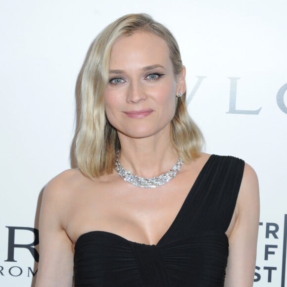 Diane Kruger lors de la première mondiale du film Bvlgari "Celestial and The Fourth Wave" avec Vanity Fair pour le 18ème festival du film Tribeca aux studios Spring à New York City, New York, Etats-Unis, le 23 avril 2019. © Ylmj/AdMedia/ZUMA Wire/Bestimage