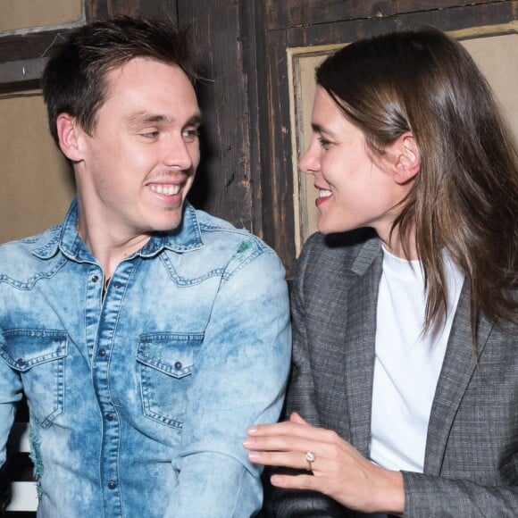 Louis Ducruet, Charlotte Casiraghi-Rassam - Défilé Alter Designs mode homme printemps-été 2020, le premier défilé de Pauline Ducruet dans le cadre de la Fashion Week de Paris à la Cartonnerie à Paris le 18 juin 2019. © Cyril Moreau/Bestimage