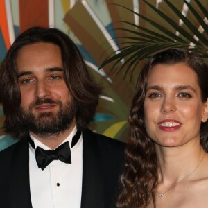 Charlotte Casiraghi et son compagnon Dimitri Rassam - 65ème édition du Bal de la Rose donné au profit de la Fondation Princesse Grace sur le thème de la Riviera, une idée de K. Lagerfeld, à la Salle des Etoiles du Sporting Monte-Carlo à Monaco, le 30 mars 2019. © Jean-Charles Vinaj / Pool Monaco / Bestimage